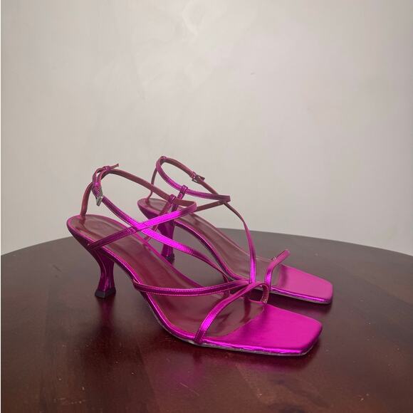 STAUD Gita Strappy Sandals - Size 9.5 - Picture 3 of 8